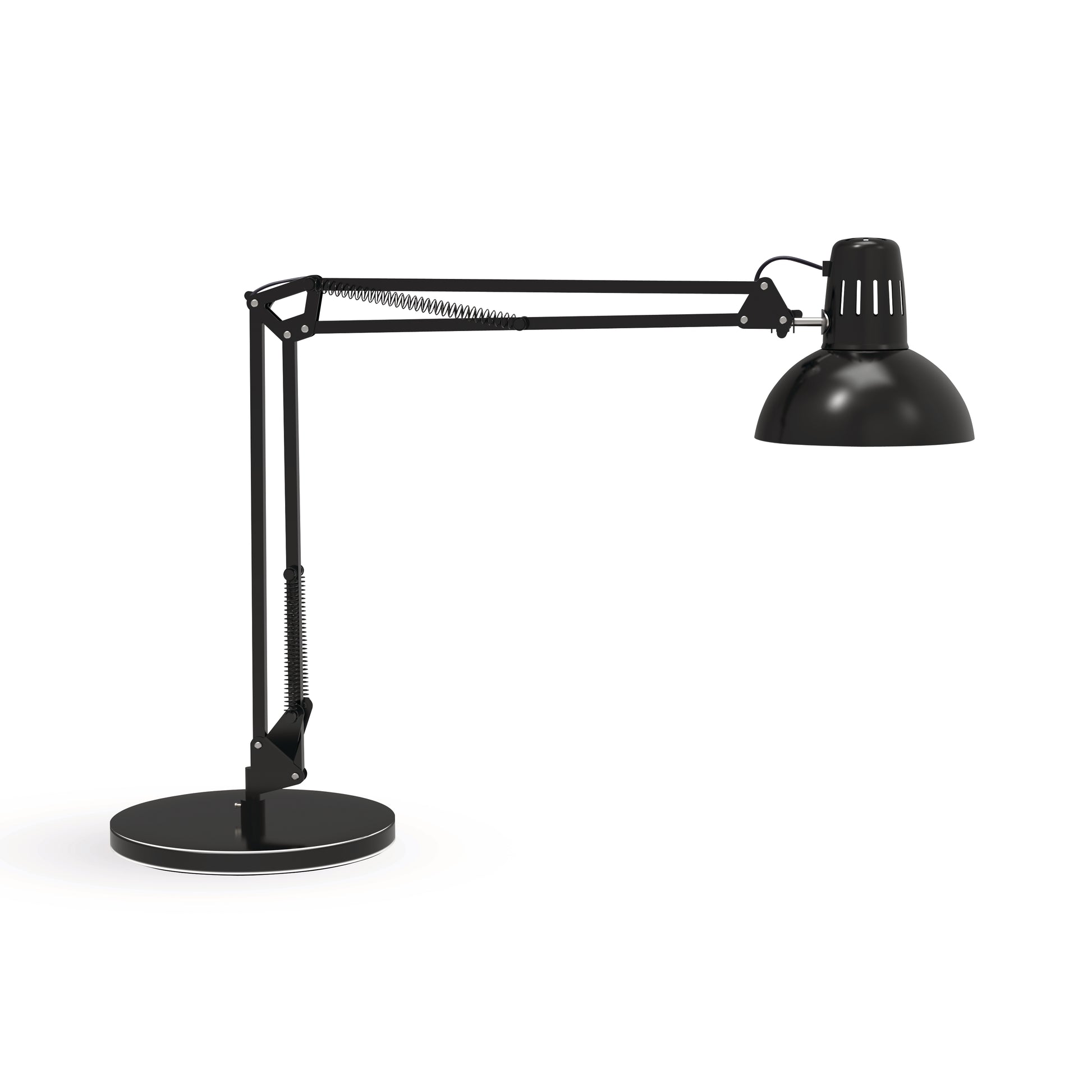 MAUL Tischleuchte MAULstudy 8230490 – Sockel E27, für 9,5 W LED, Höhe 15,3 cm – Schwarz