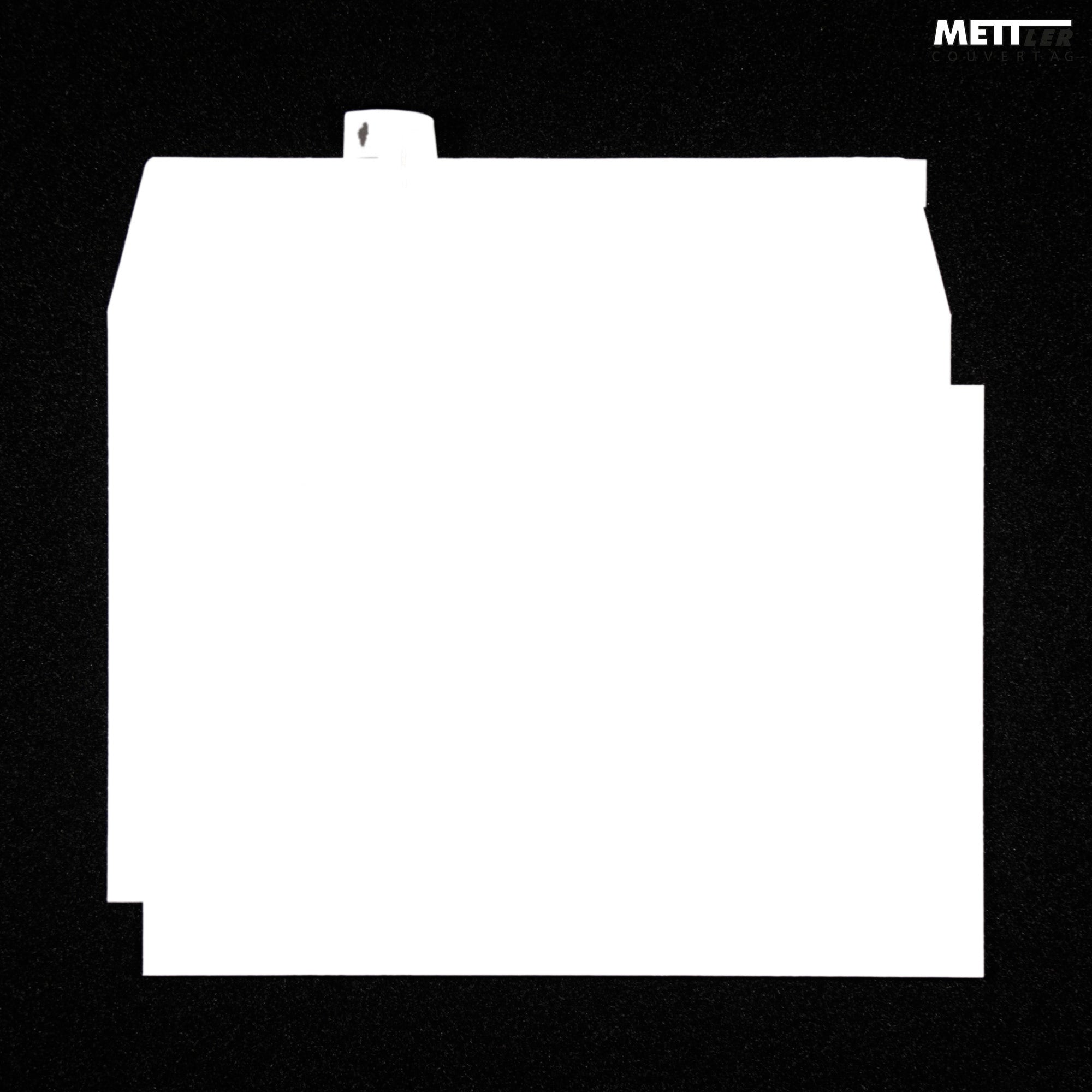 Mettler Couvert C4, Fenster rechts, Haftklebung, 120 g/m², Recycling – 250 Stk.