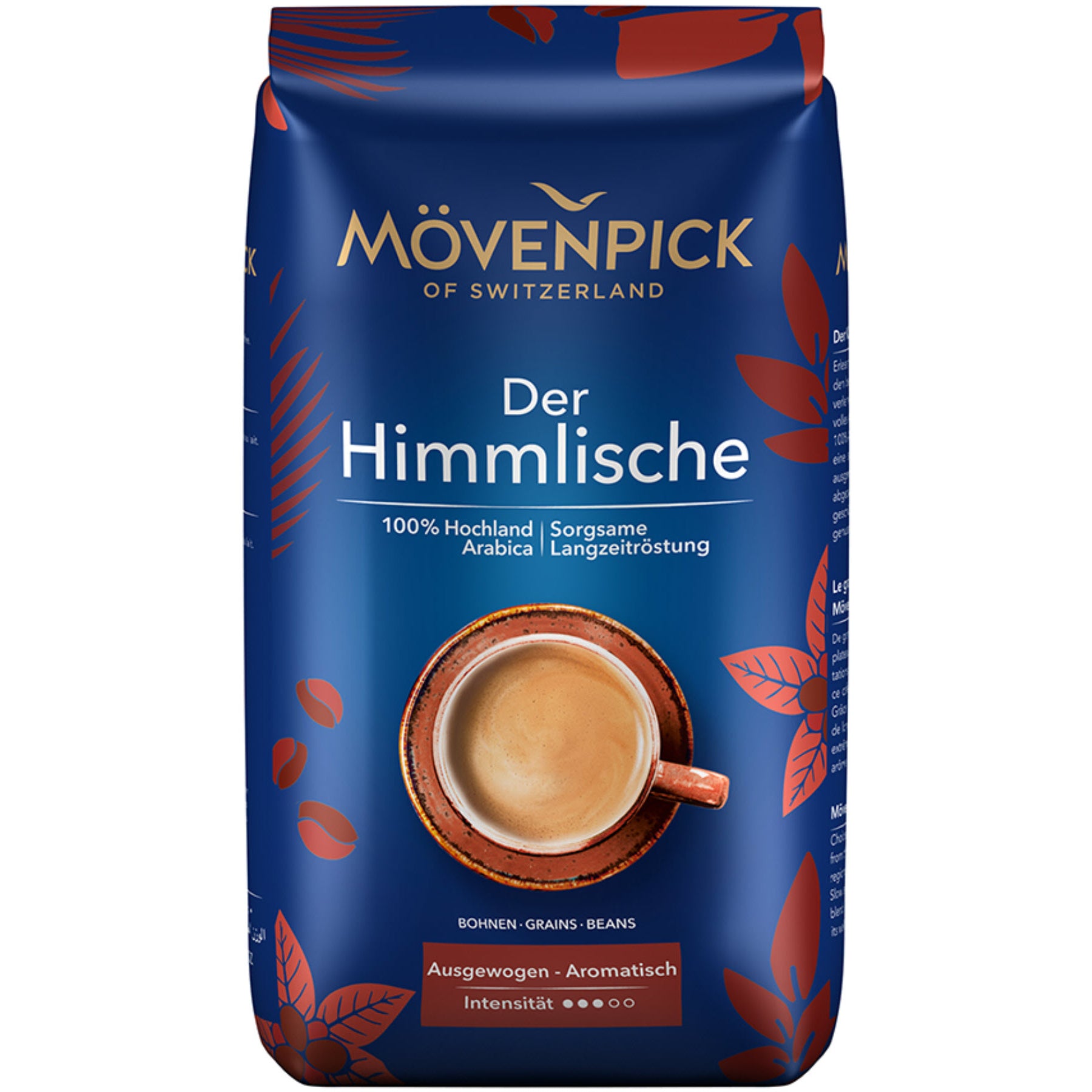 Mövenpick Der Himmlische – Bohnenkaffee – Café Crème, Arabica, Intensität 2, 1 kg