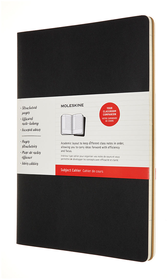 Moleskine Notizheft – A4 – liniert – 160 Seiten – Fadenheftung, perforiert, abgerundete Ecken – braun