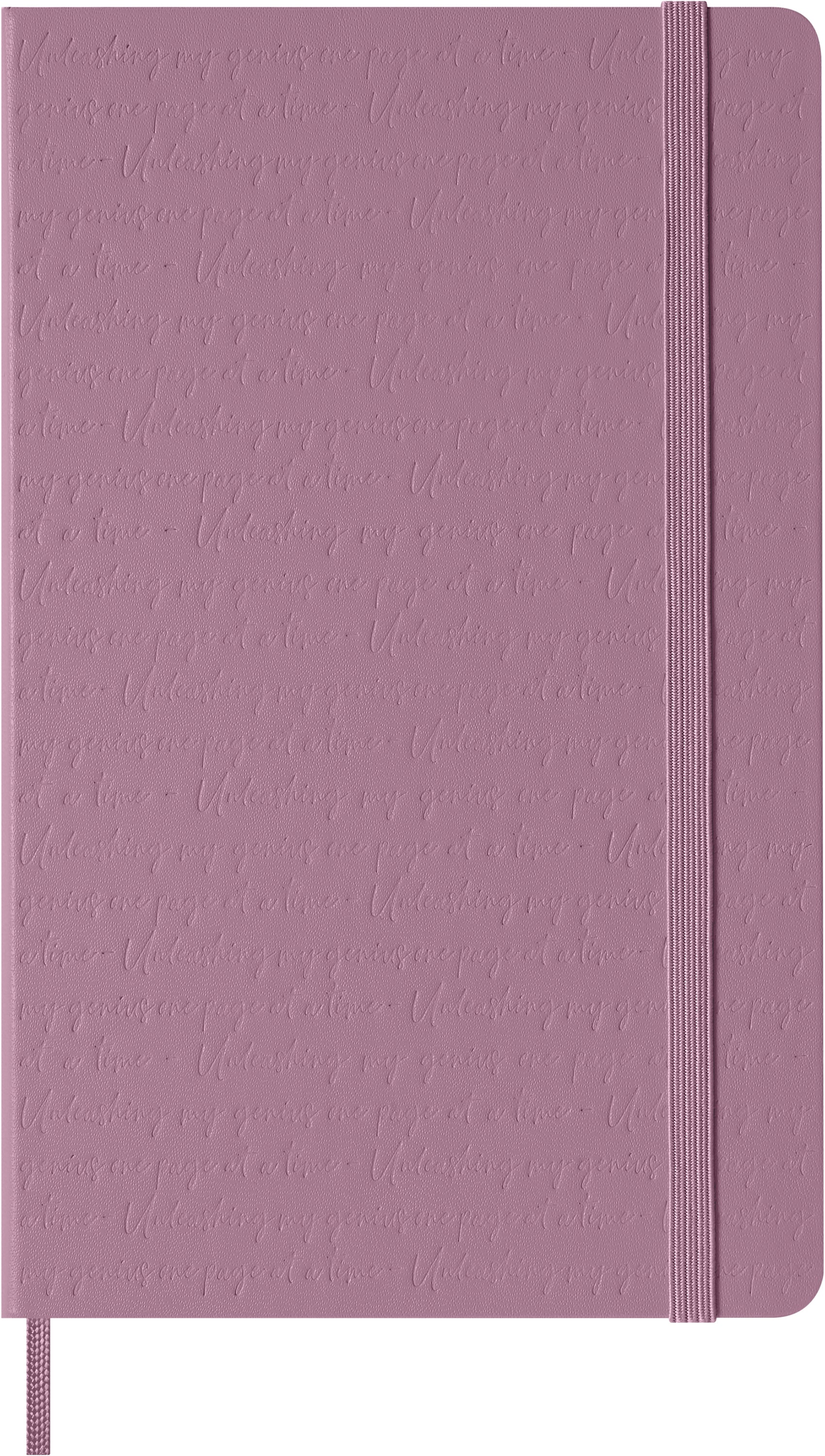 Moleskine Notizbuch – A5 (135 × 213 mm) – liniert – 70 g/m² – Hardcover, Gummiband, Lesezeichen – pink
