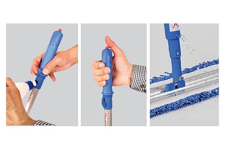 Duotex Wischbezug Ergo Plus – 47 cm – Mikrofaser – Blau