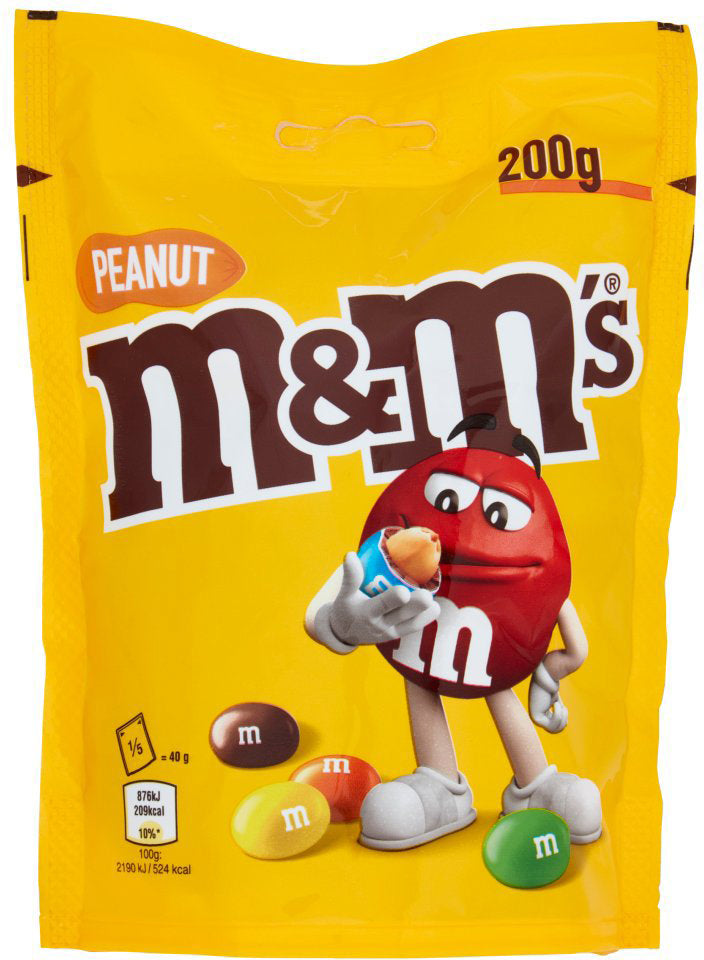Metzger & Mendle M&M's Schokolinsen – Erdnuss – 200 g