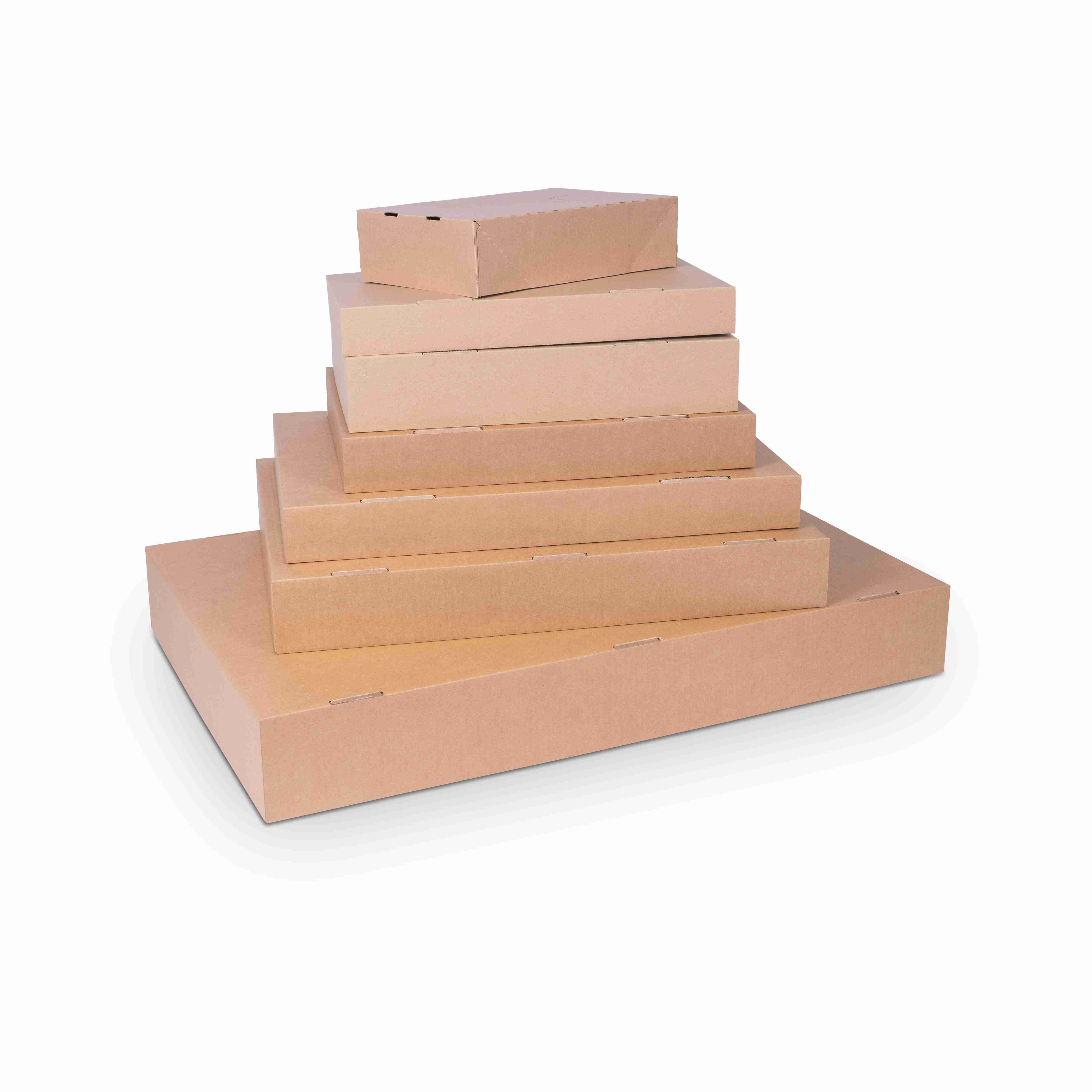 Model Stulpschachtel-Boden – 450 × 300 × 60 mm, 1-wellig, Wellkarton, braun