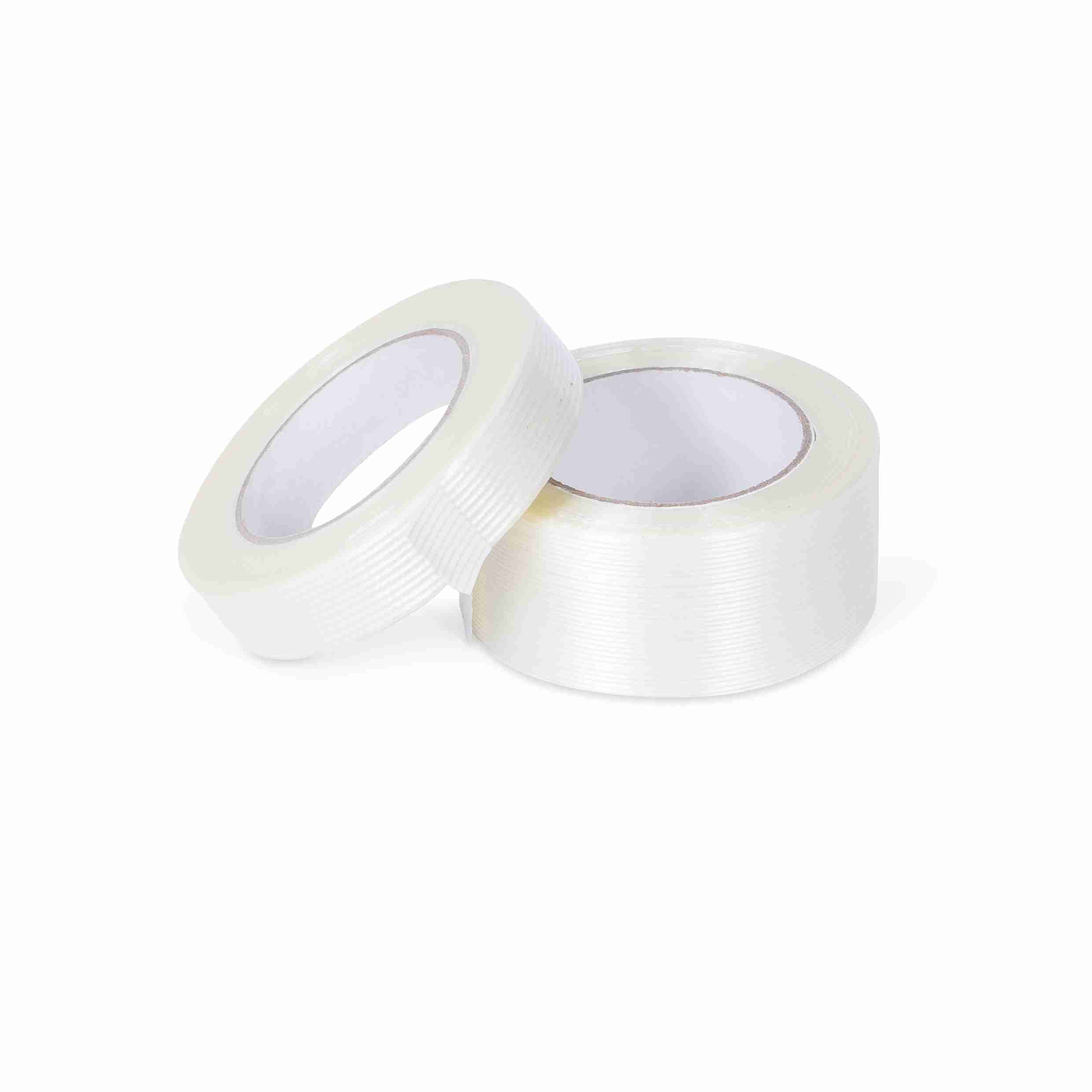 Model – Filamentband, PP, transparent, glasfaserverstärkt – 25 mm × 50 m – 1 Palette (3'168 Stk.)