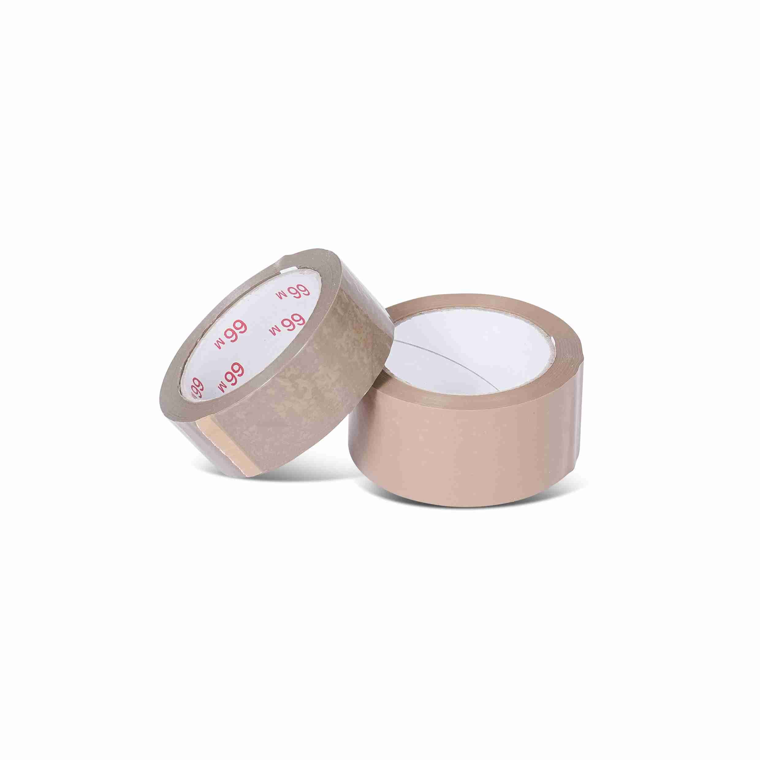 Model – Verpackungsklebeband, PVC, braun – 38 mm × 66 m – 1 Stk., ab 10 Stk.