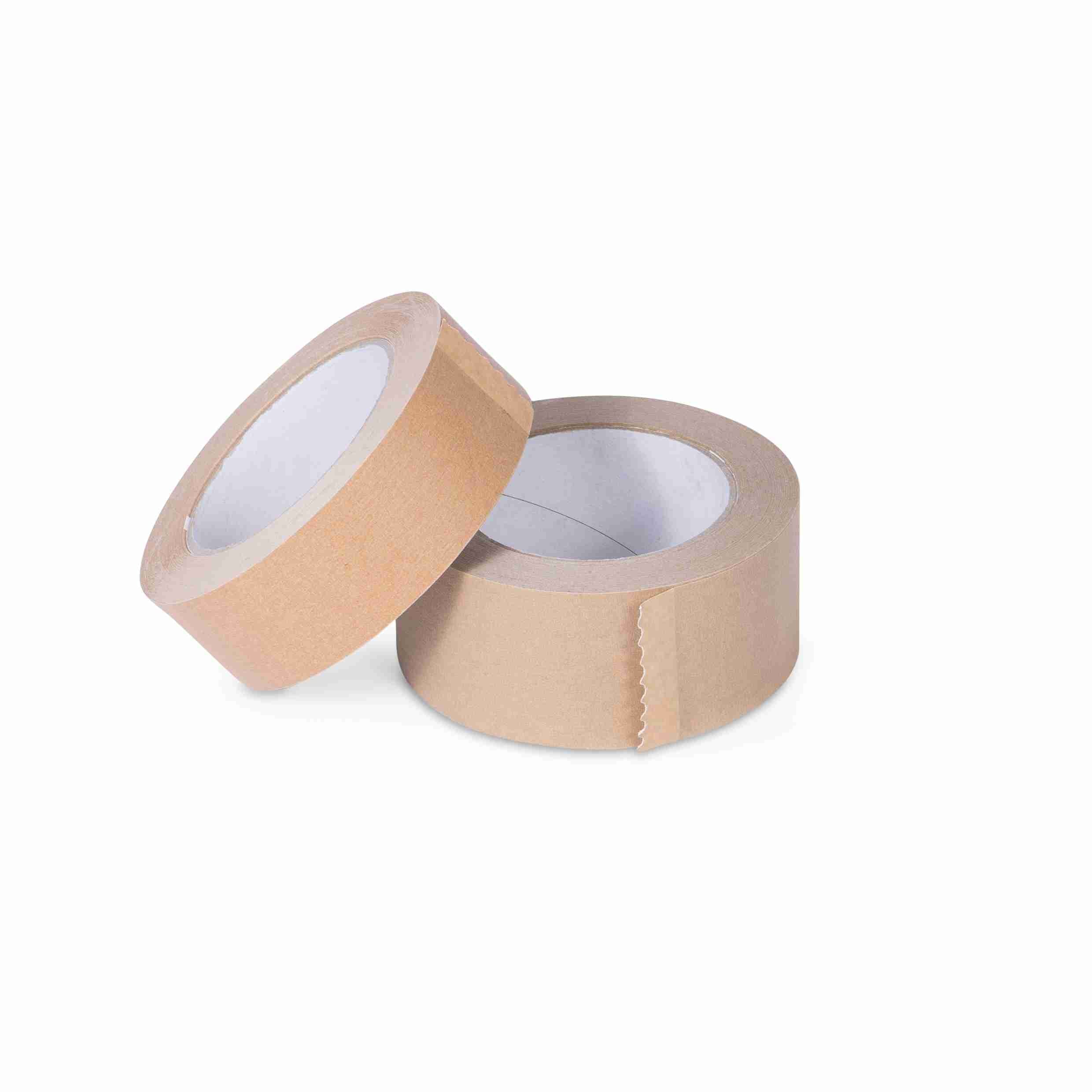 Verpackungsklebeband, Papier, braun – 38 mm × 50 m – 1 Stk., ab 10 Stk.