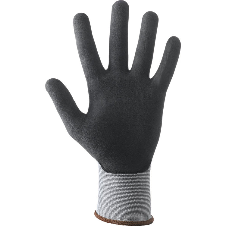 Neri Arbeitshandschuhe Nitran EVO – Grösse 10 (XL) – Nitrilschaum, Schwarz/Grau, ölbeständig