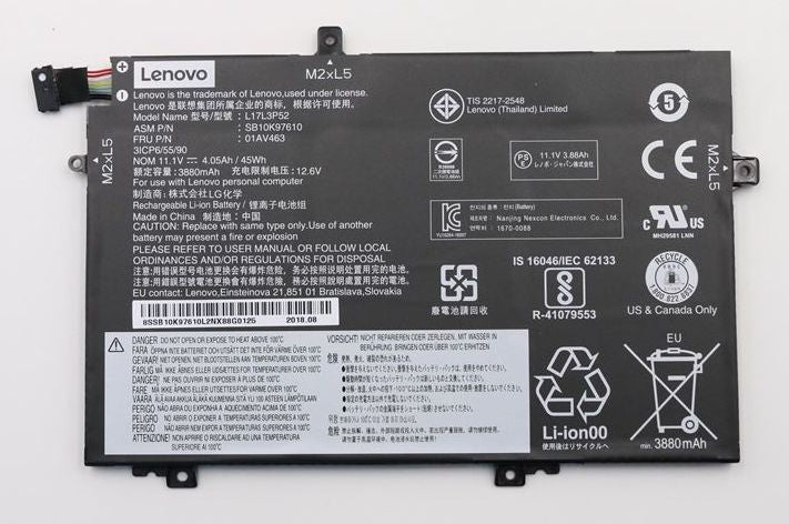 Lenovo Notebook-Akku – für Lenovo Notebooks – 45 Wh