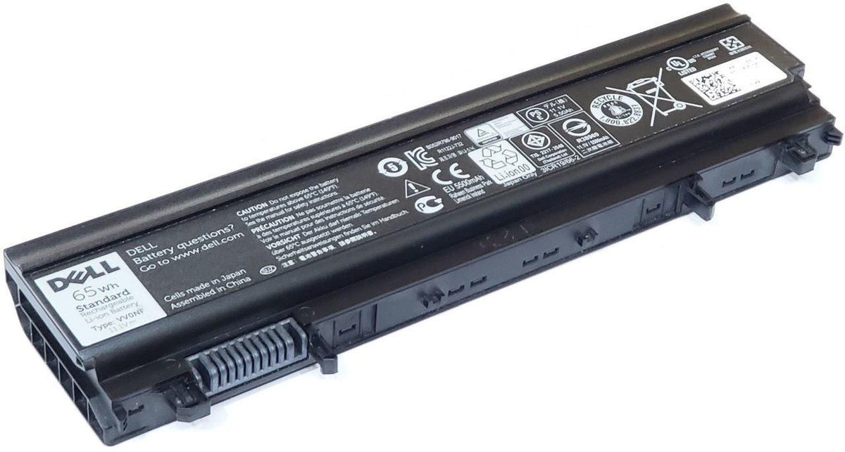 DELL Notebook-Akku – für Dell Latitude E5440/E5540 – 65 Wh, 11,1 V – Schwarz