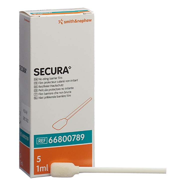 Secura Applikator Hautschutzmittel – steril, 5 × 1 ml