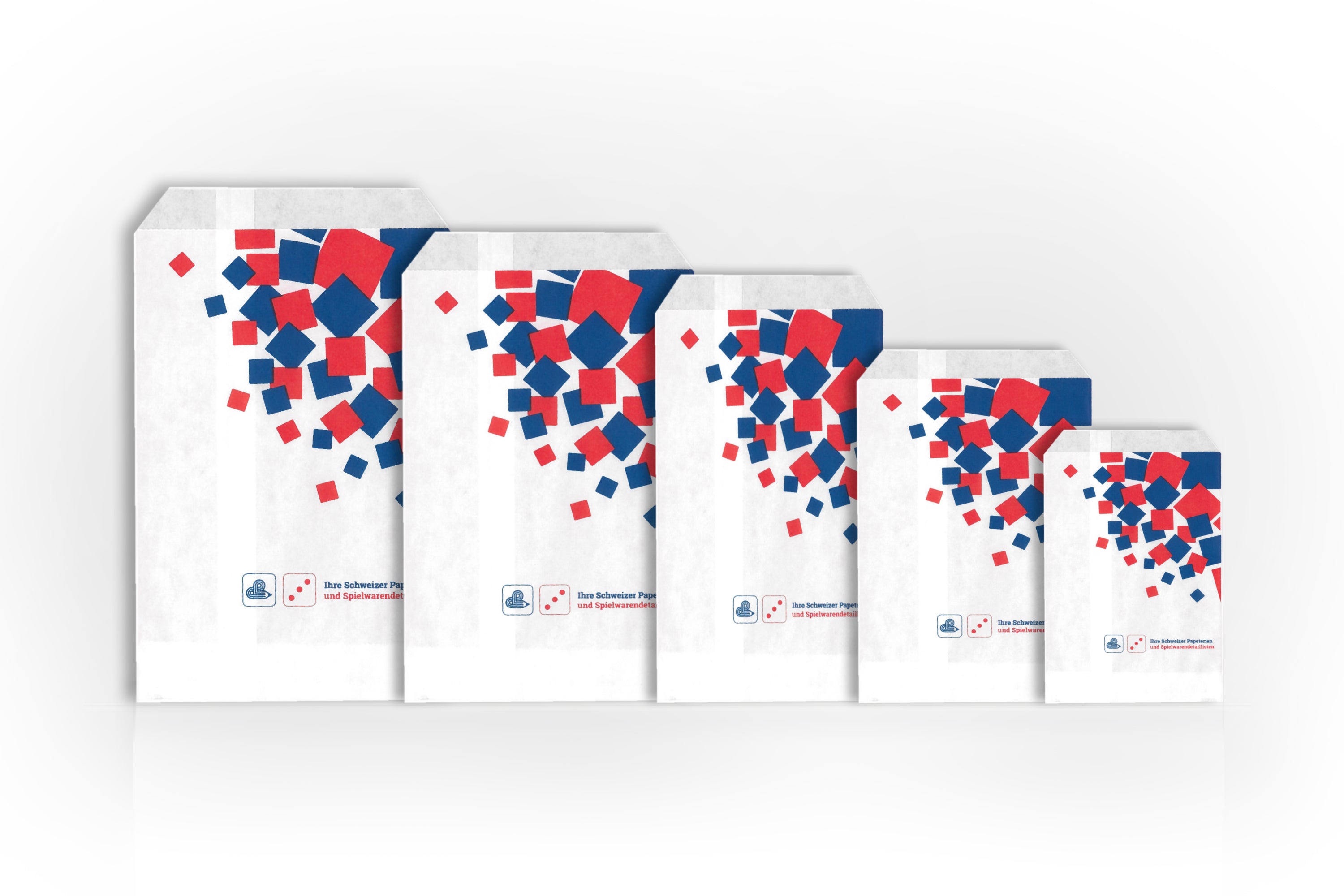 Neutral Geschenkbeutel Kraftpapier – 201 × 62 × 251 mm