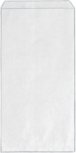 Neutral Flachbeutel – 300 × 230 mm, Recycling-Papier, 50 g/m², unbedruckt, satiniert