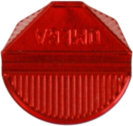 Omega Büroklammern 48 mm – lackiert, rot