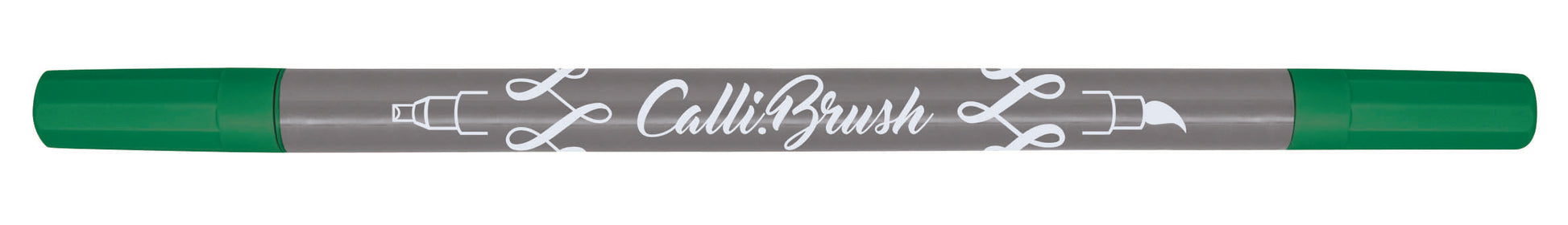 Online Brush Pen – Pinselspitze, Kalligrafie-Spitze 2 mm, Dunkelgrün, Feucht Abwischbar – Für Stoffe