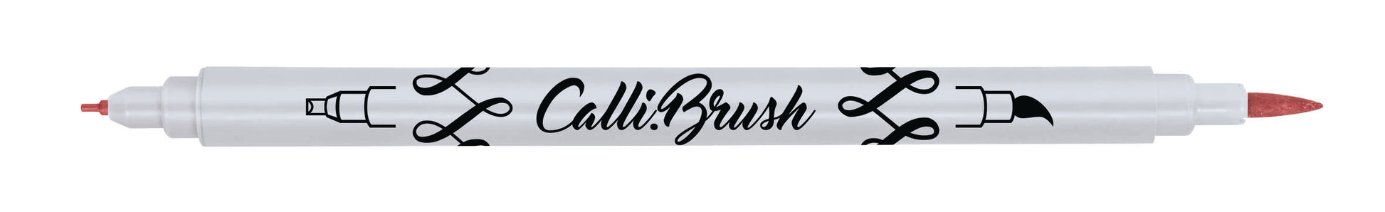 ONLINE Callibrush Brush Pen Metallic – Pinselspitze, Rot