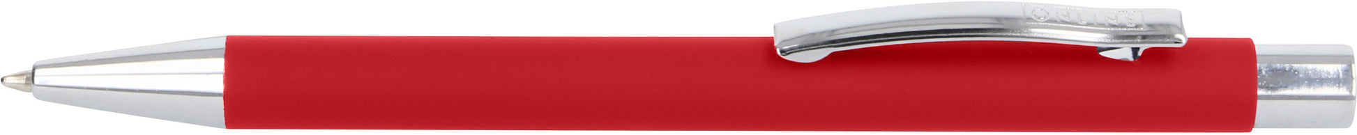 Online Soft Metal 21738/3D Kugelschreiber – Blau, Druck, Rot