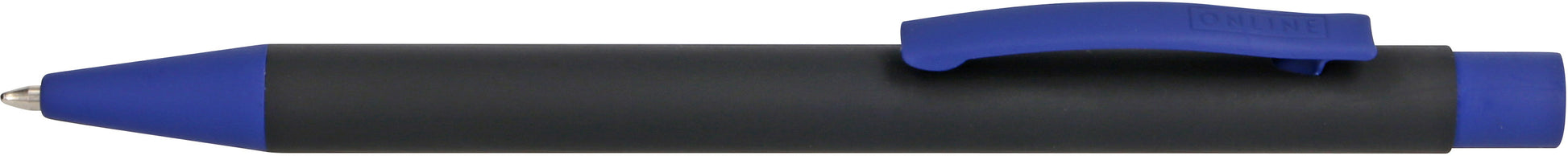 Online Soft Metal 21740/3D Kugelschreiber – Blau, Druck, Schwarz