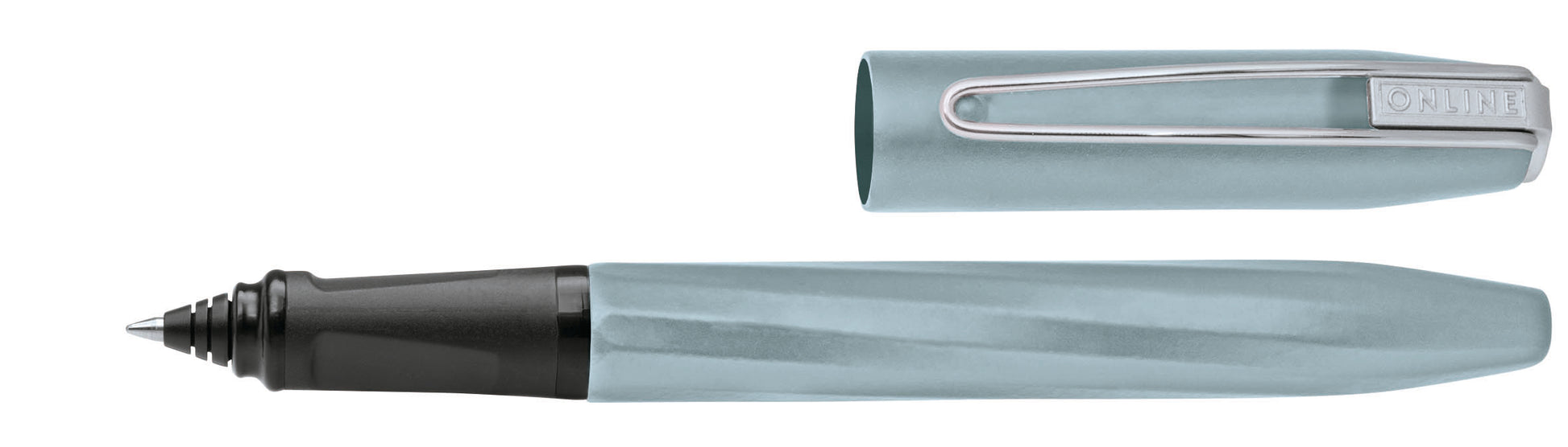 Online Slope – Tintenroller, 0,5 mm, Blau, Drehmechanik, Hellgrau