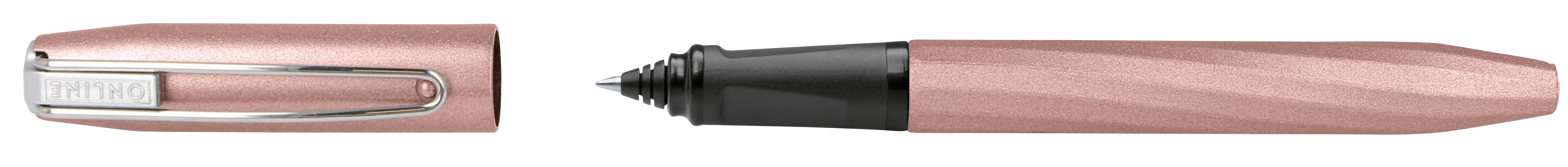 ONLINE Slope 26136/3D – Tintenroller, Drehmechanik, metallic rosa
