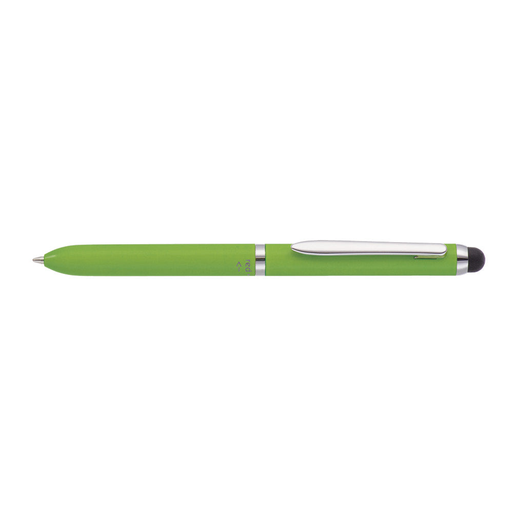 Online Multipen M 31048/3D Multifunktions-Kugelschreiber – 2 Farben (Blau, Rot), Grün, Stylus-Spitze
