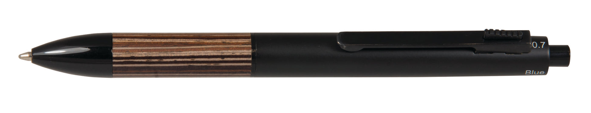 Online Multipen 31318 Multifunktions-Kugelschreiber – 3 Farben (Schwarz/Blau/Rot), 0,7 mm Bleistift, Rot