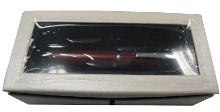 Online Mini Wood Stylus Rosenholz Kugelschreiber – Schwarz, Dreh, Holz, nachfüllbar