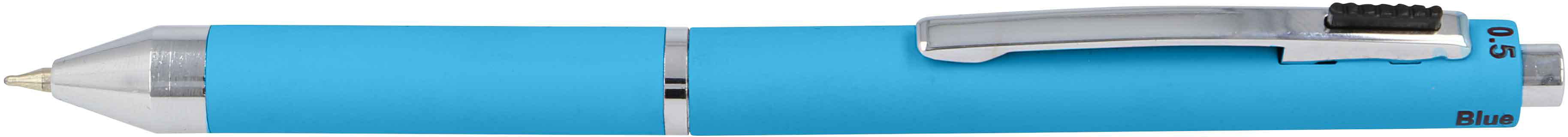 Online Multipen M 32072/3D Multifunktions-Kugelschreiber – 3 Farben, 0,7 mm Bleistift, nachfüllbar