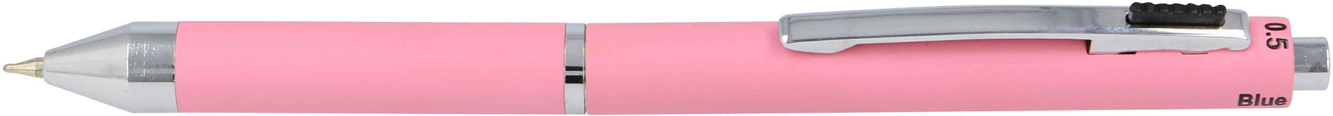 Online Multipen M32075/3D 4-in-1 Multifunktions-Kugelschreiber – 3 Farben (Schwarz/Blau/Rot), 0,7 mm Bleistift