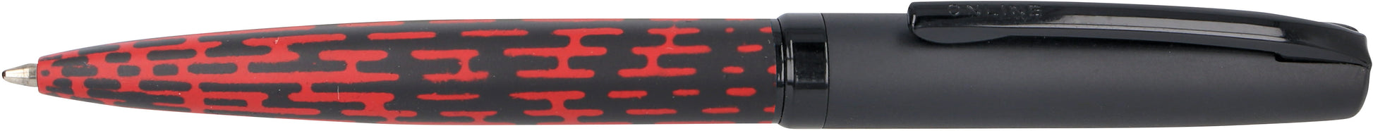 Online Eleganza 34677/3D Kugelschreiber – Schwarz, Dreh, Metall, Rot, nachfüllbar