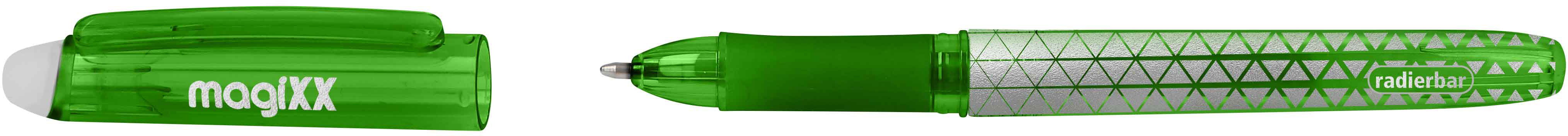 Online MagiXX Classic 35034 Gelschreiber – Farben sortiert, Spitze 0,7 mm, radierbar, nachfüllbar, 6er-Set