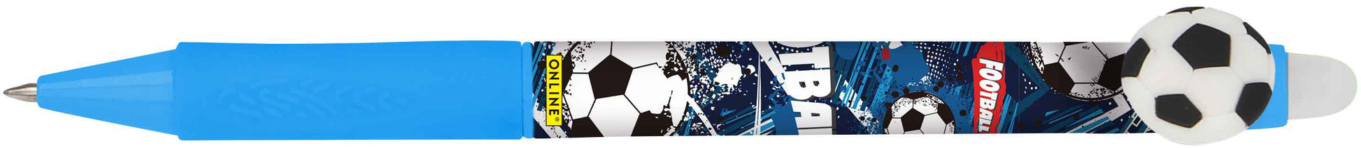 Online MAGIXX Football Gelschreiber – Blau, Spitze 0,7 mm, radierbar, nachfüllbar, 3er-Set