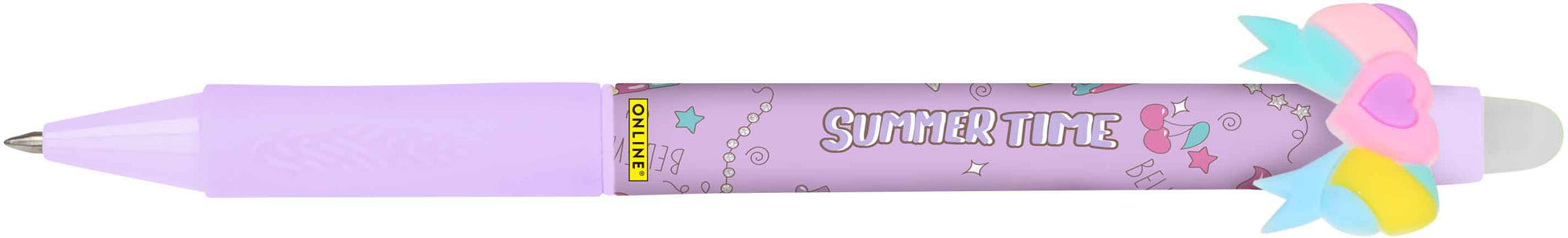 Online magiXX Fun Ribbon 35429/3D Gelschreiber – blau, Spitze 0,7 mm, radierbar, nachfüllbar, 3er-Set