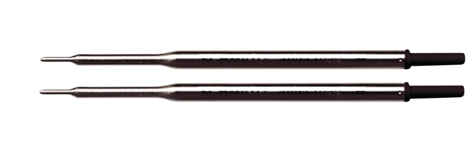 Online M 40004/3 Kugelschreiber-Mine – Schwarz, Format G1, 2er-Pack, dokumentenecht