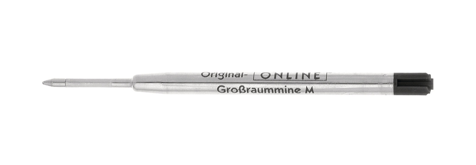 Online M 40006/3 Kugelschreiber-Mine – Schwarz, Format G2, dokumentenecht