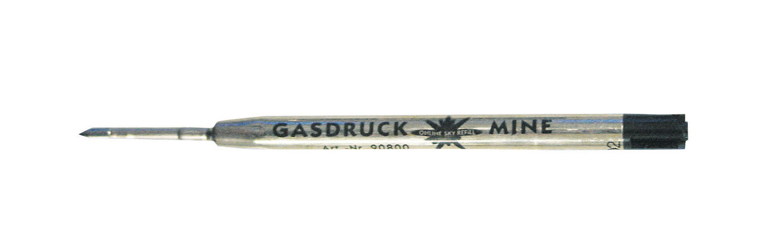 Online M 40016/3 Kugelschreiber-Mine – Schwarz, Format G2