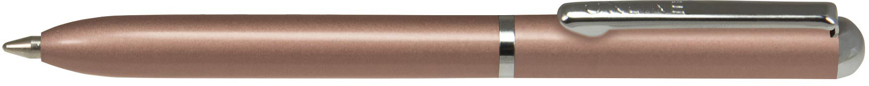 Online M 43021/3D Mini Roségold Kugelschreiber – Blau, Dreh, Metall, Roségold, nachfüllbar