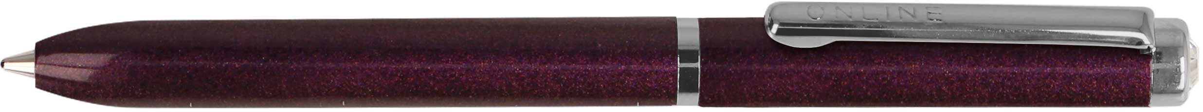Online M 43044/3D Mini Portemonnaie Crystal Lilac Kugelschreiber – Blau, Dreh, Metall, Crystallelement