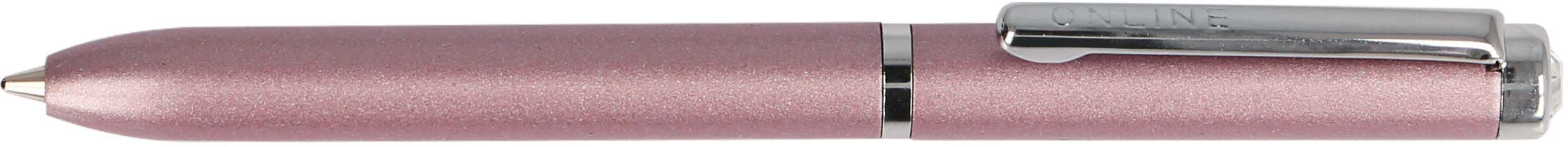 Online M 43045/3D Mini Portemonnaie Rose Kugelschreiber – Blau, Dreh, Metall