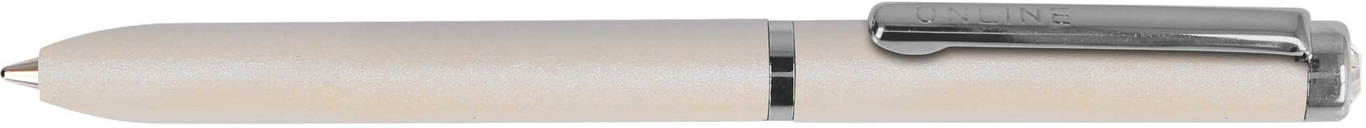 ONLINE M 43046/3D Mini Portemonnaie Pearl Kugelschreiber – Blau, Dreh, Metall, Kristallelement, D1 Mine