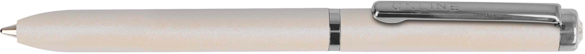 ONLINE M 43046/3D Mini Portemonnaie Pearl Kugelschreiber – Blau, Dreh, Metall, Kristallelement, D1 Mine