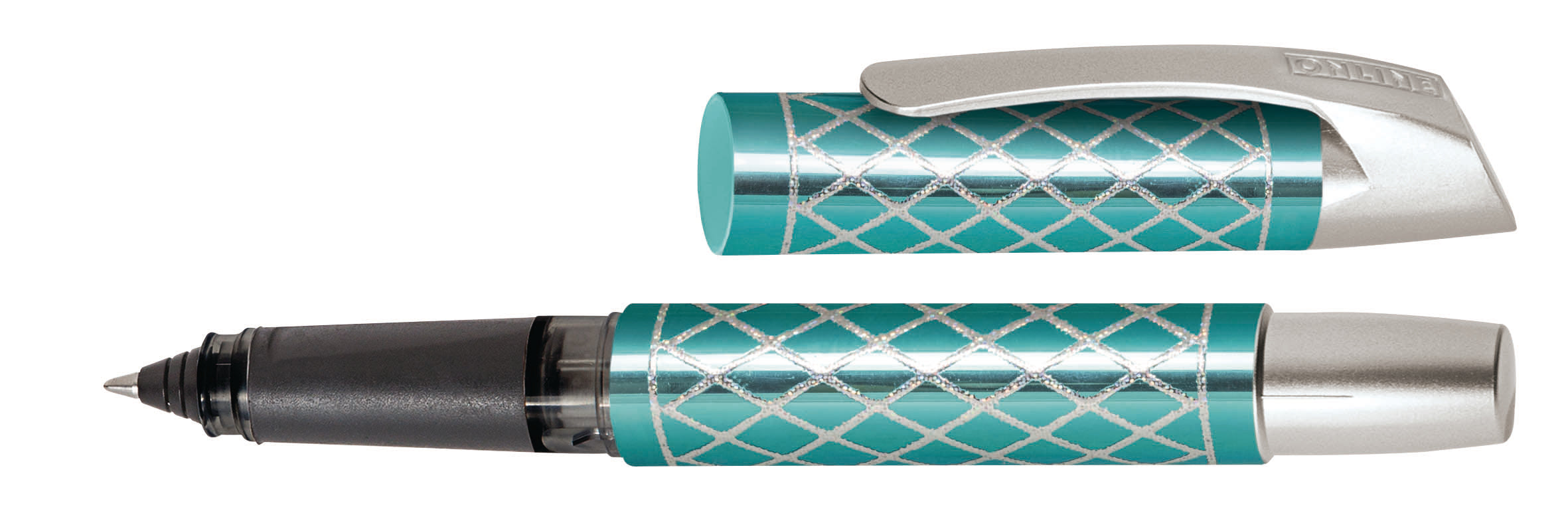 ONLINE Campus II – Tintenroller, 0,7 mm, Blau, Türkis, für Linkshänder