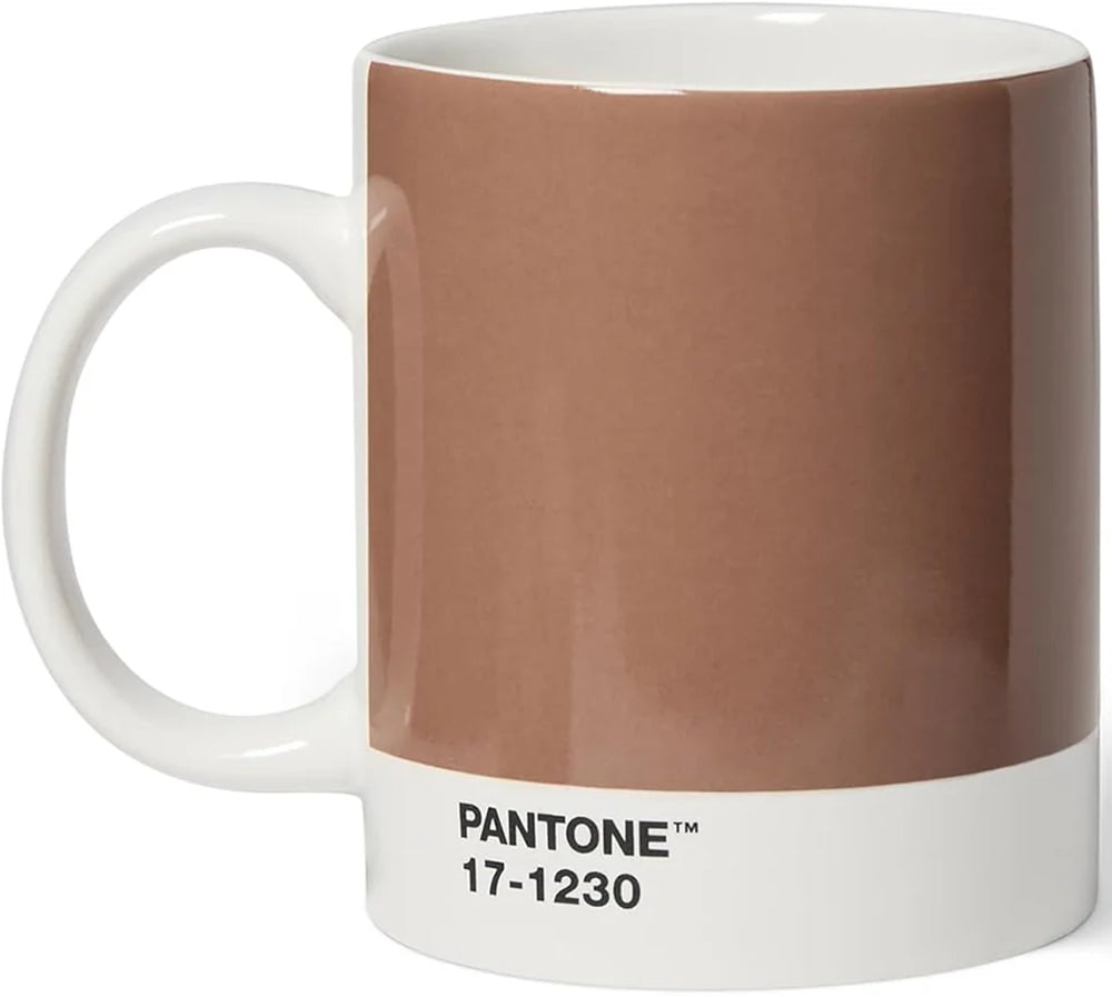 Pantone Tasse – 375 ml, 13,0 × 14,0 × 11,0 cm, Porzellan, Mocha Mousse