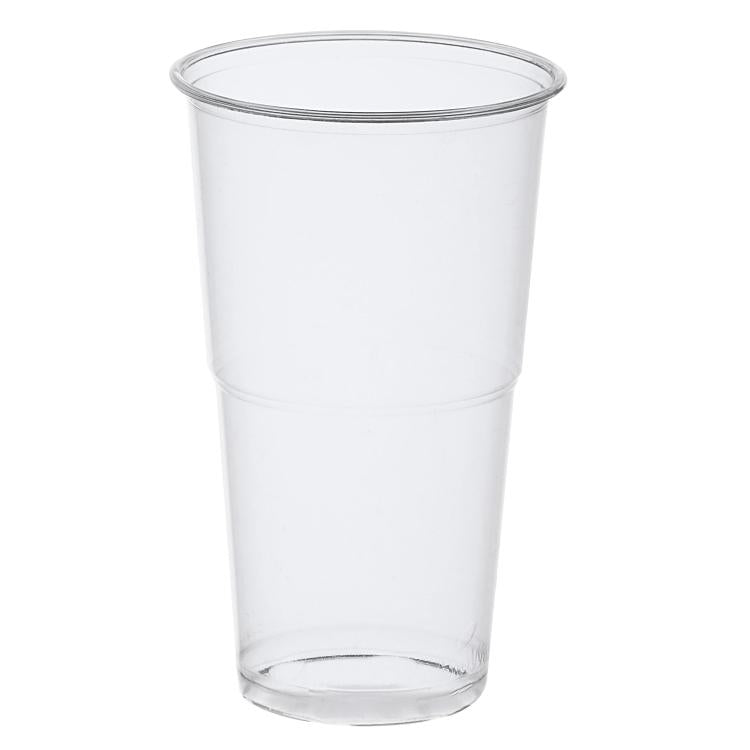 Papstar Trinkbecher PURE, PLA – 5 dl, transparent – 60 Stk.