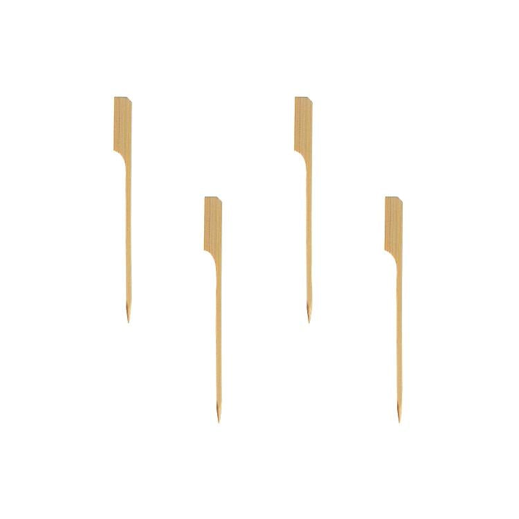 Papstar Rührstäbchen Golf Pure, Bambus, 1 cm – 40 Stk.