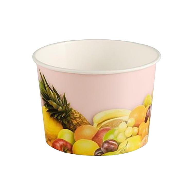 Papstar Eisbecher, Karton – 1,5 dl, Fruchtmotiv – 200 Stk.