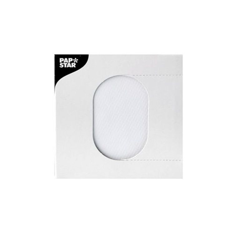Papstar Tropfdeckchen – Weiss – Ø 8,5 cm – Papier – 500 Stk