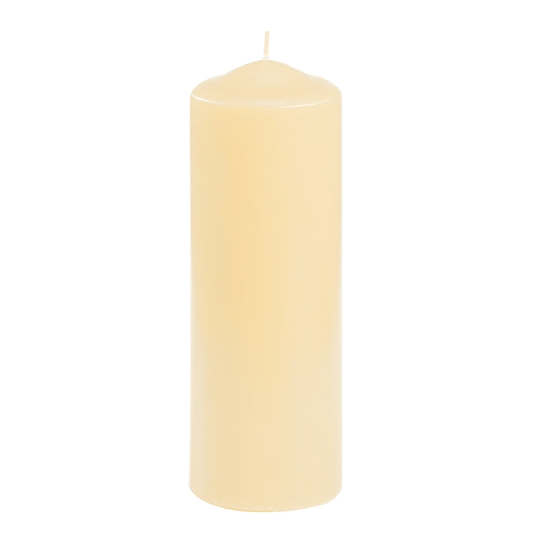 Papstar Stumpenkerze – Ø 7 × 20 cm – 65 h, creme