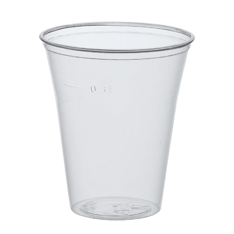 Papstar Trinkbecher PS – 3 dl, Ø 9,5 cm, transparent – 75 Stk.