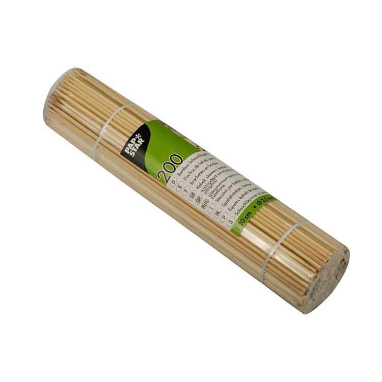 Papstar Bambuszahnstocher, 250 Stk., natur